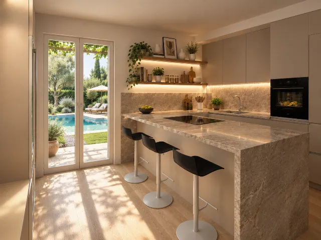 Villa al mare.